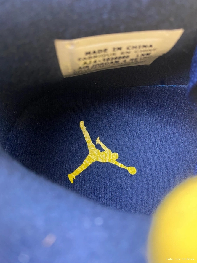 Rep Husky Retro Air 4 Jordan AJ4-1036660 Michigan (PE) 0713